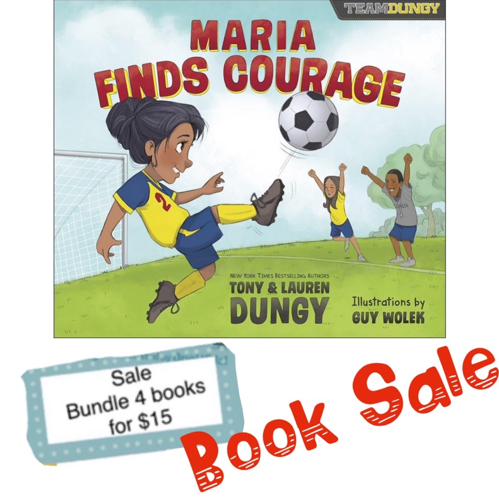 4/$15 Sale ❤️Maria Finds Courage Hardcover Book